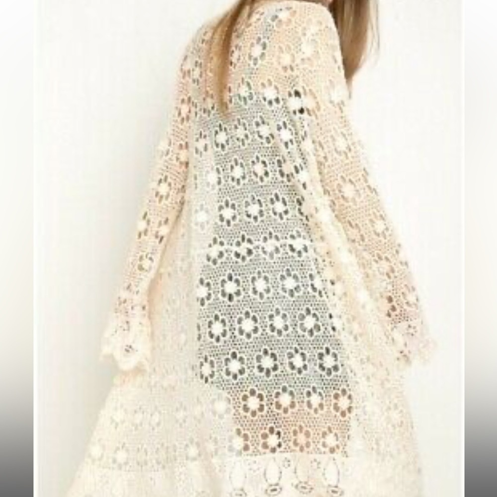 Brandy floral summer cardigan